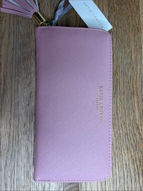 Katie Loxton Pink Zip-Around Wallet